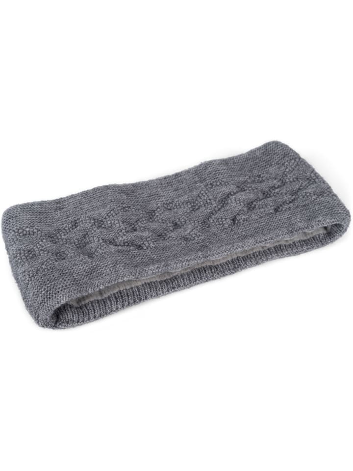 styleBREAKER Strick Stirnband in Dunkelgrau günstig kaufen onesize