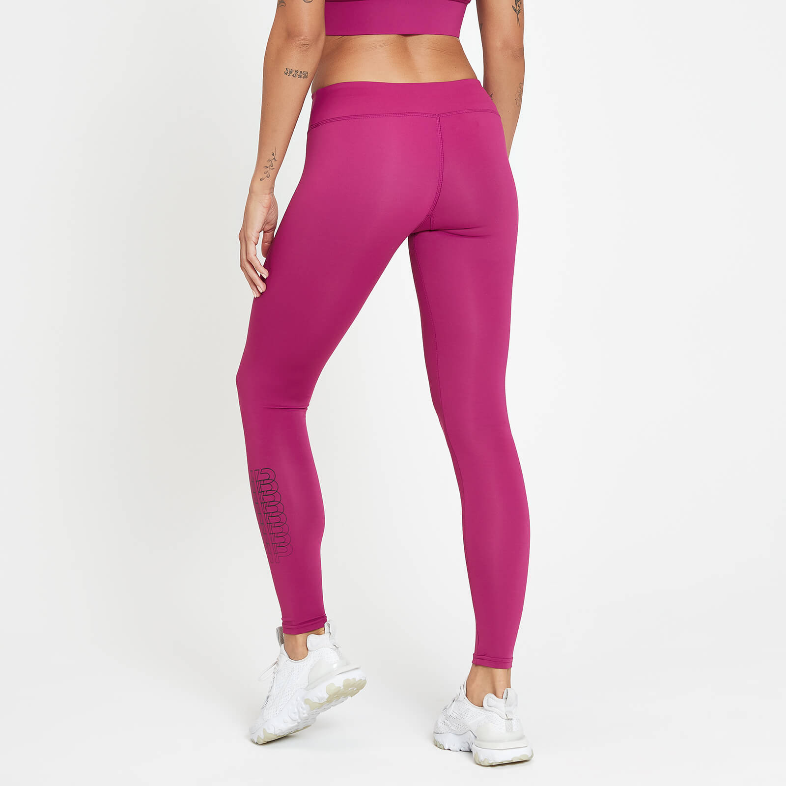Legging d’entraînement à imprimé répétitif MP pour femmes – Rose foncé
