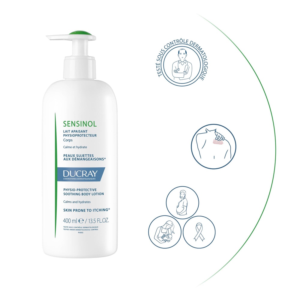 Ducray Sensinol Corps Lait Apaisant Physioprote cteur 400 ml Lait