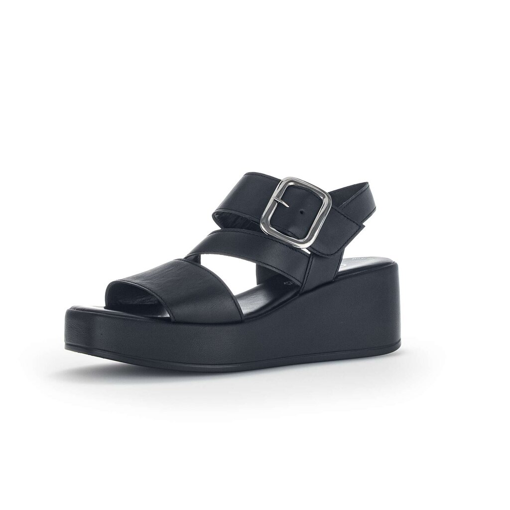 Gabor fashion Keilsandalette schwarz
