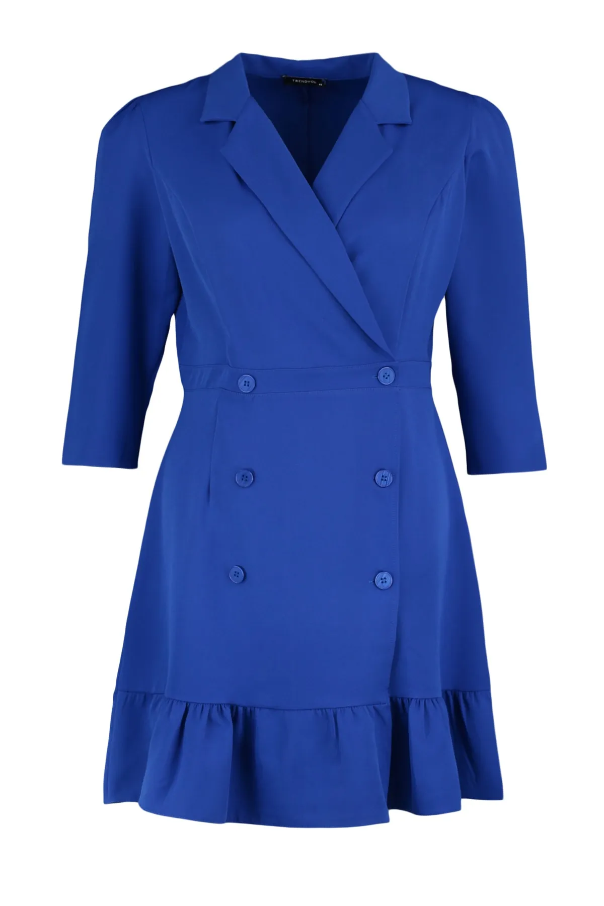 Trendyol Curve  Saks gewebtes Jackenkleid TBBAW23AH00042