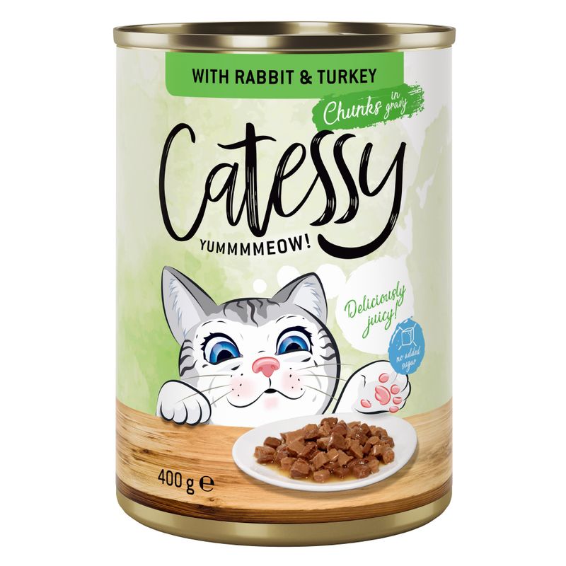 Sparpaket Catessy Häppchen in Sauce oder Gelee 48 x 400 g | bitiba