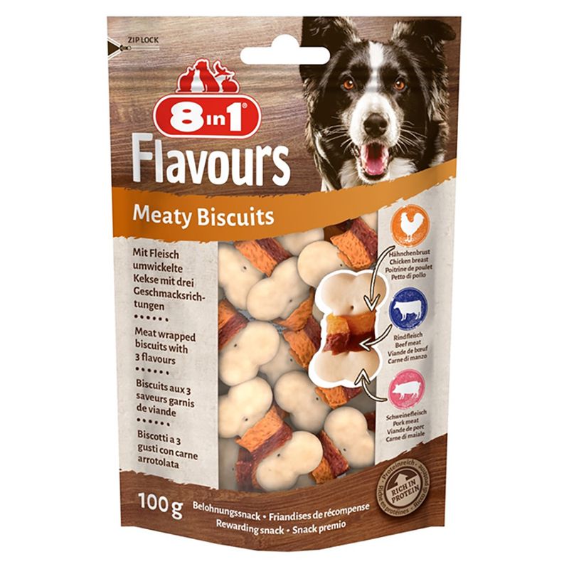 8in1 Flavours Meaty Biscuits zu TOP-Preisen