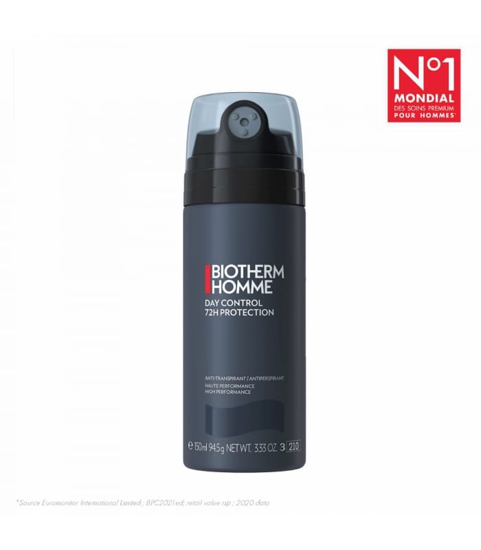 BIOTHERM-DEODORANT SPRAY DAY CONTROL-Déodorant Spray 72h anti-transpirant pour homme