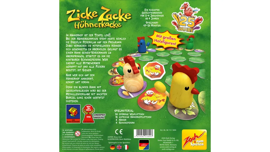 Zoch - Zicke Zacke Hühnerkacke