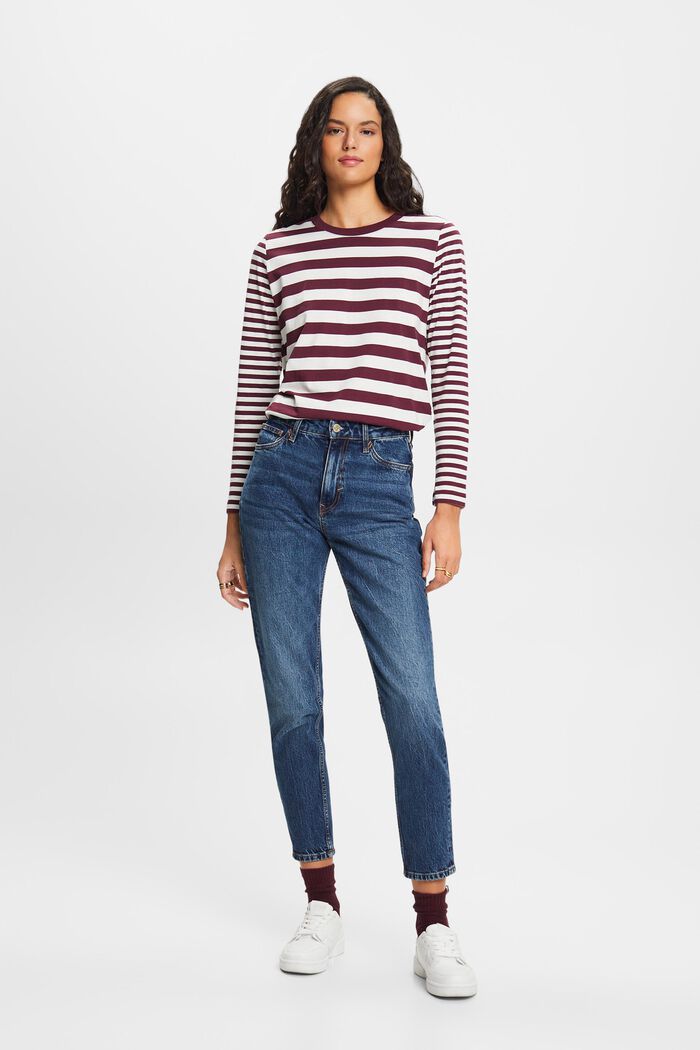 Retro-Classic-Jeans mit hohem Bund