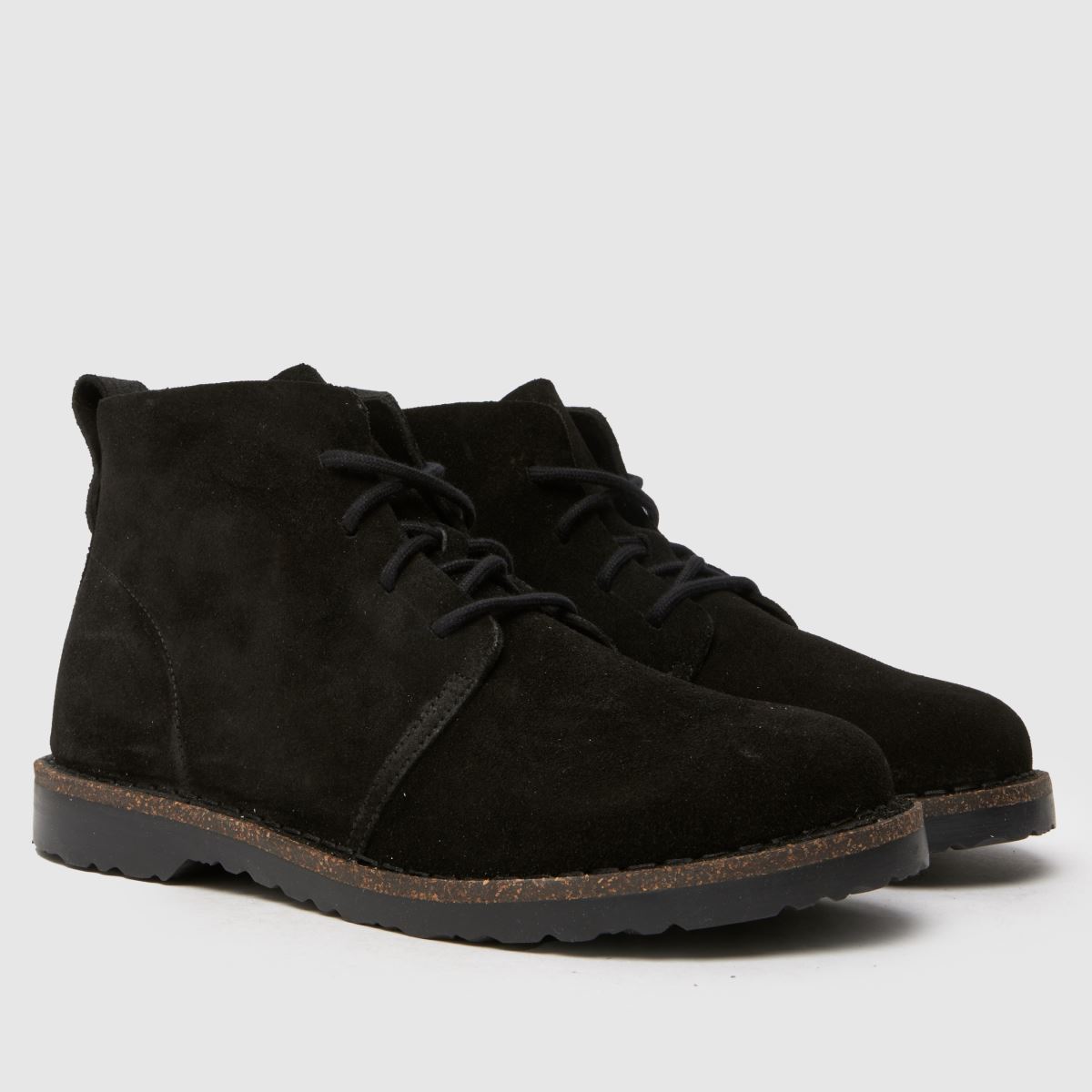 BIRKENSTOCK – Uppsala – Svarta chukka-stövlar