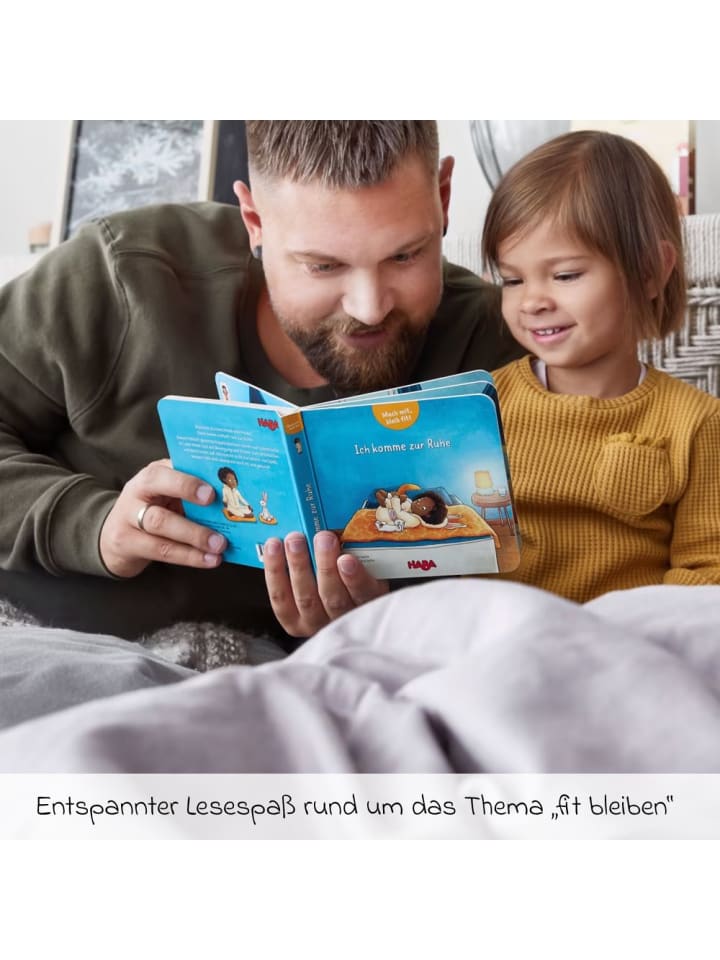Haba Buch Mach mit, bleib fit! - Ich komme zur Ruhe in bunt günstig kaufen onesize