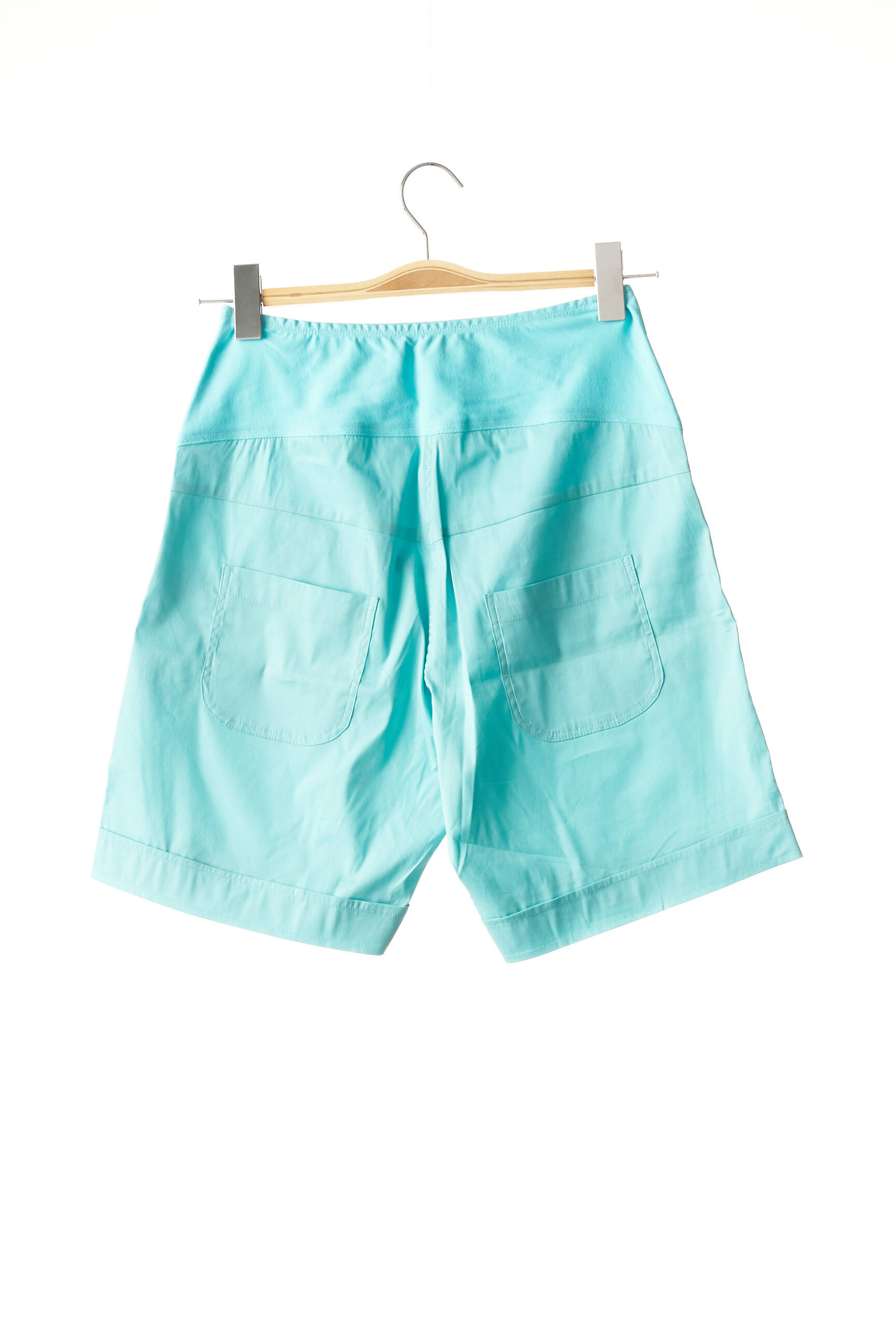 Nina Belly Shortsbermudas Maternite Femme couleur bleu