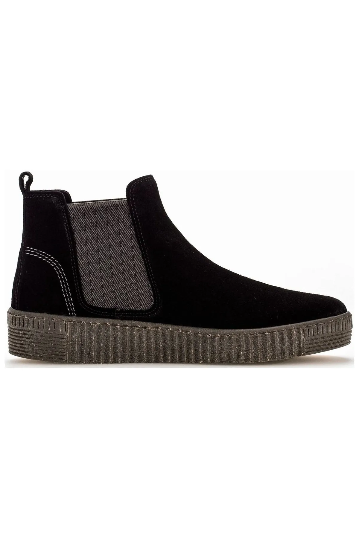 GABOR  Stiefelette - Schwarz - Flacher Absatz