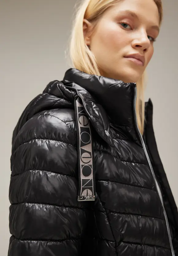 Street One Kurze Steppjacke mit Kapuze