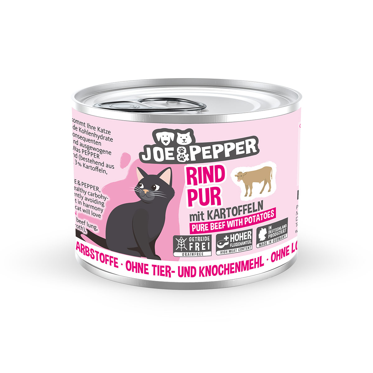 Joe & Pepper Cat Rind pur mit Kartoffeln kaufen bei ZooRoyal