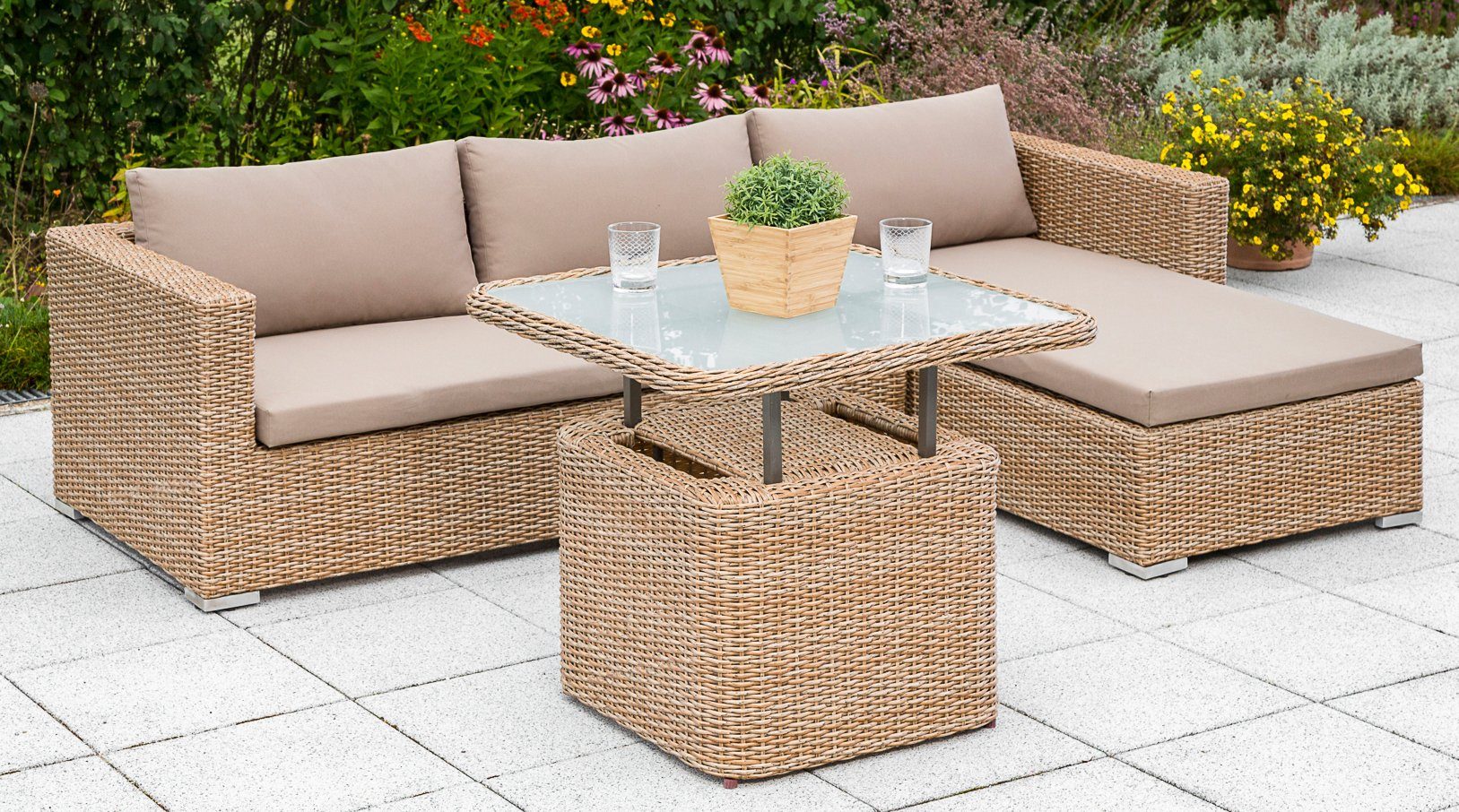 MERXX Gartenlounge-Set Veneto