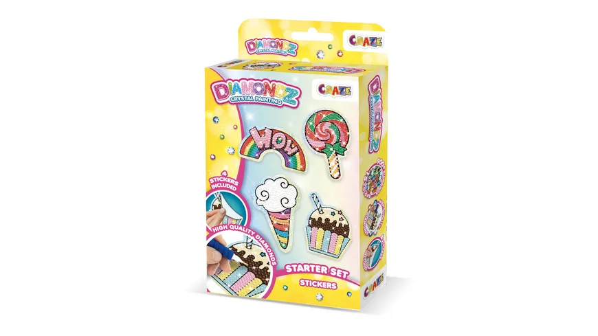 CRAZE - DIAMONDZ Starter Set Stickers