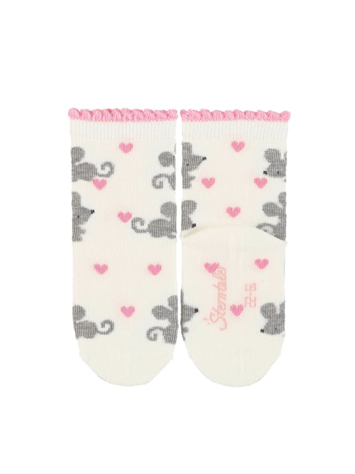 Sterntaler Socken 3er-Pack Katze in hellgrau mel. günstig kaufen