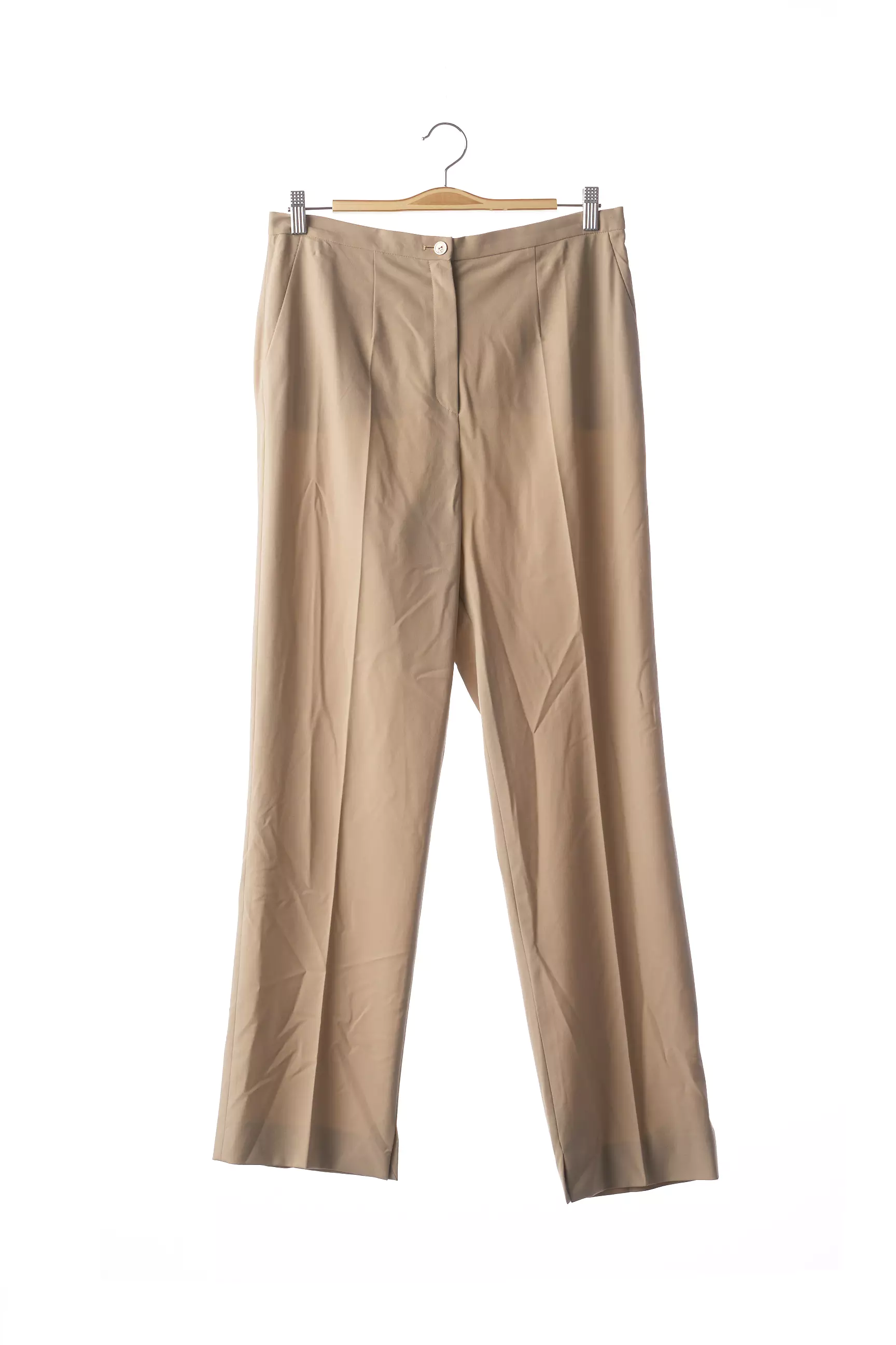 Escada Pantalons Droits Femme couleur beige