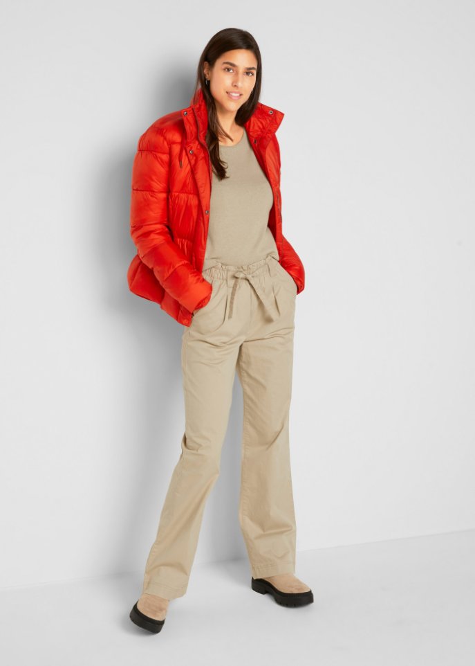Basic Pullover mit recycelter Baumwolle