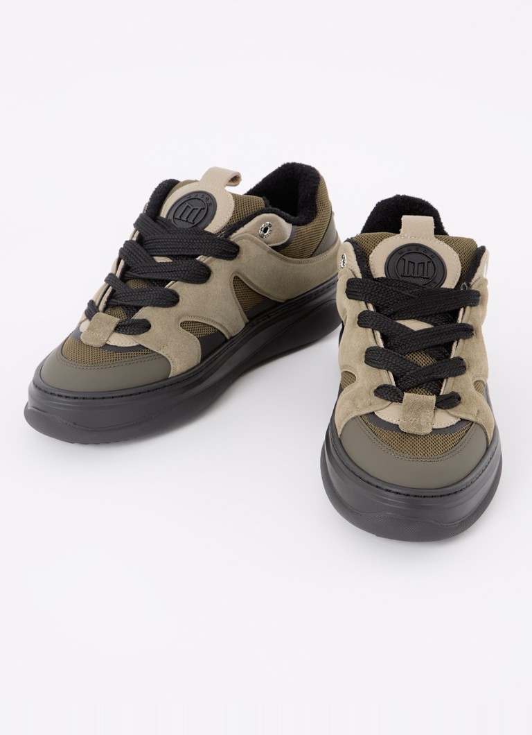 Mason Garments Venice Movimento sneaker made of leather with suede details