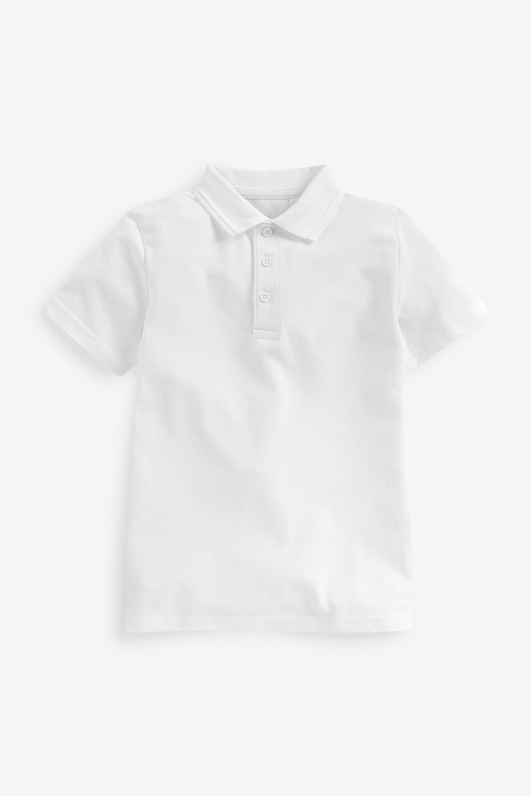 Next Poloshirt Schul-Poloshirts aus Baumwolle im 2er-Pack (2-tlg)