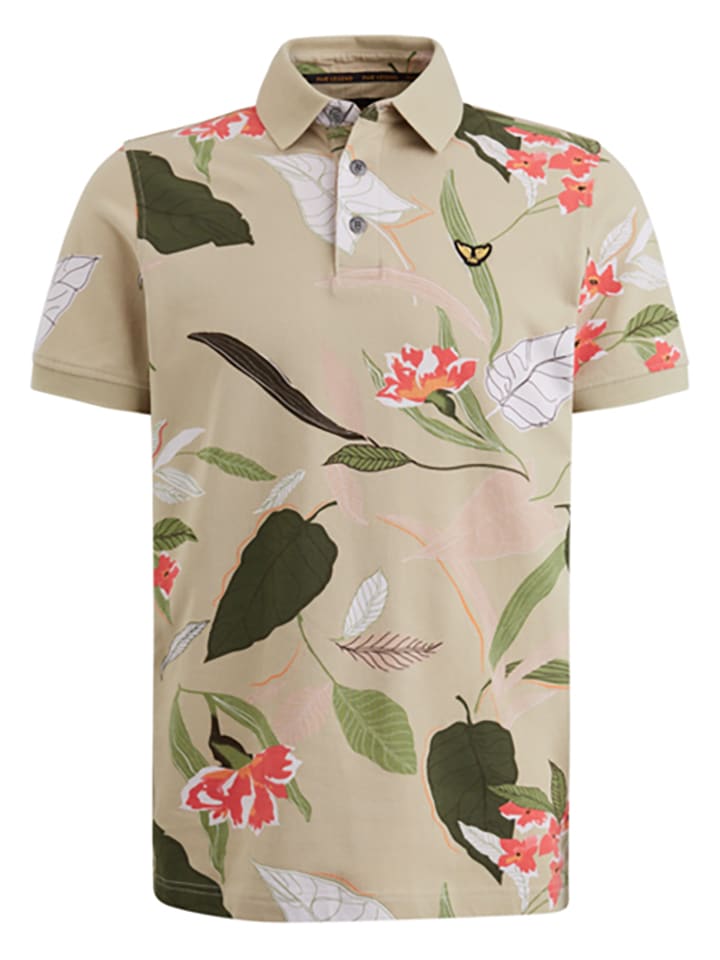 PME Legend Poloshirt in Beige günstig kaufen