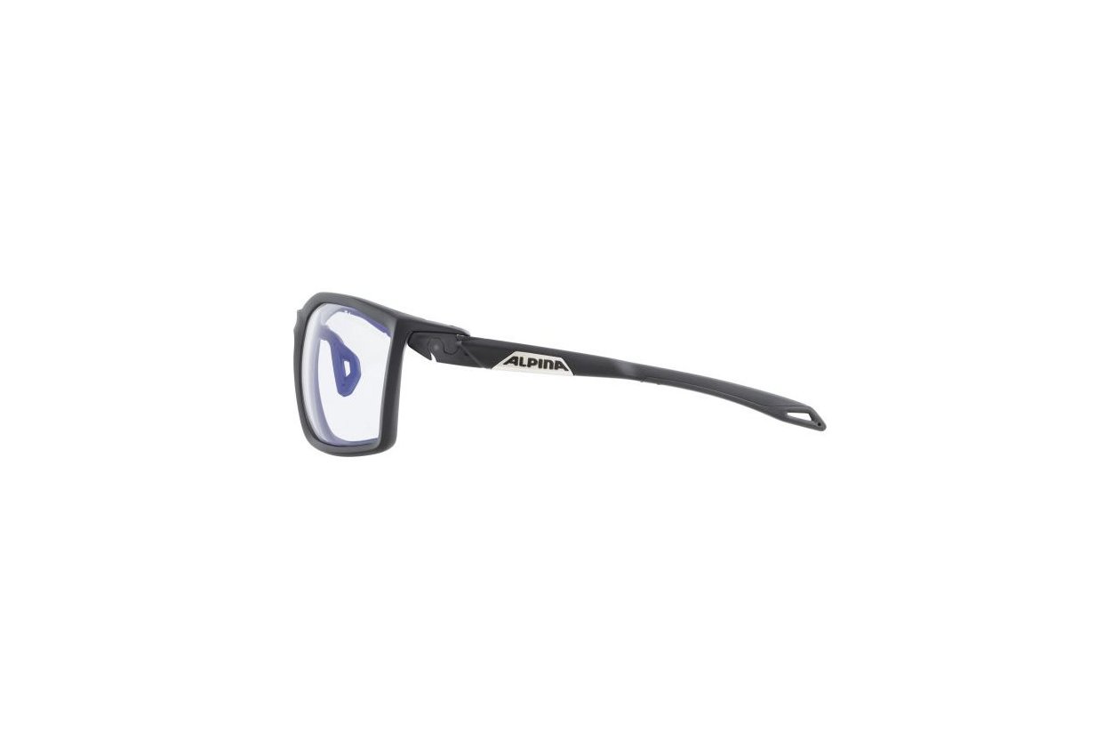 Alpina Twist Five V black matt / blue mirror lens