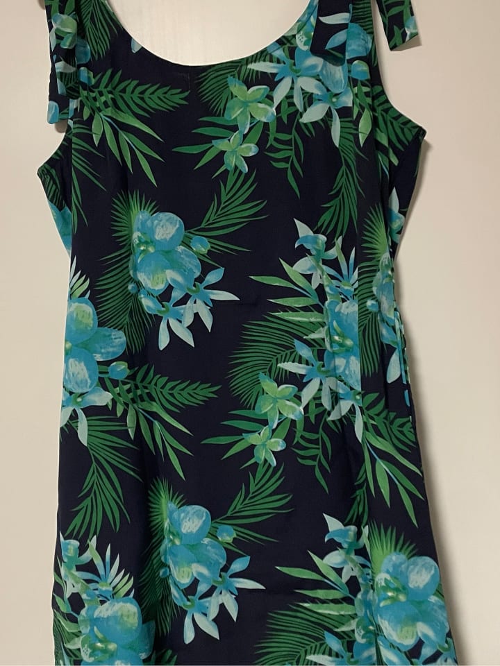 Tarifa Kleid in Grün/ Bunt günstig kaufen L