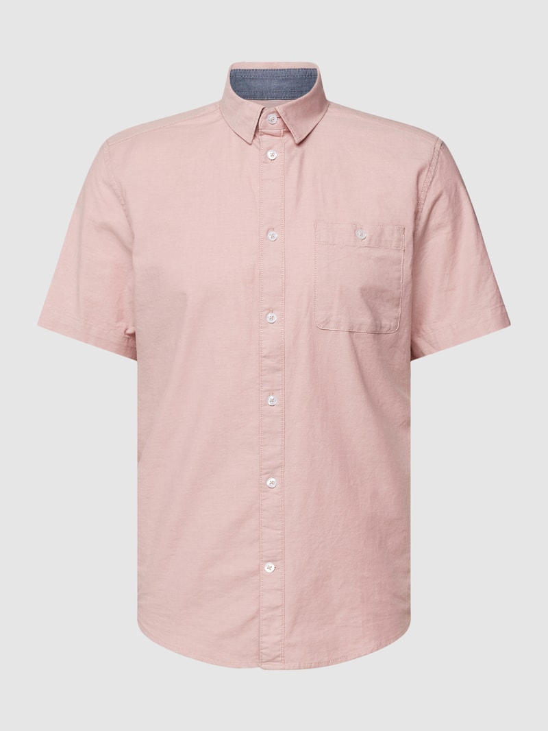 Freizeithemd mit Brusttasche in rosa