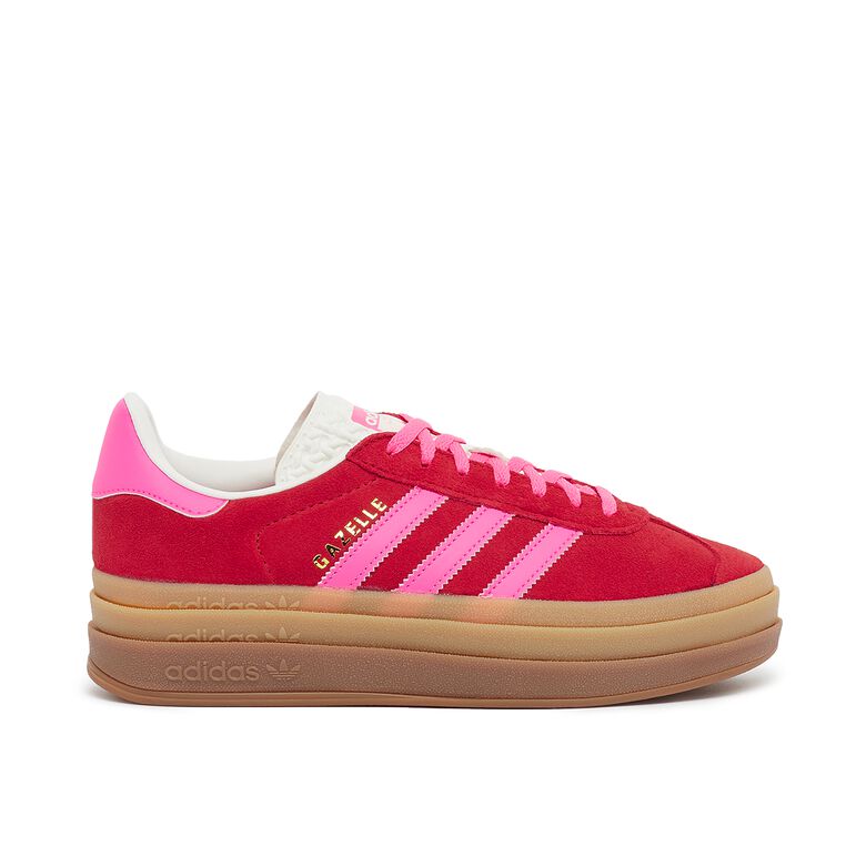 adidas Originals Wmns Gazelle Bold collegiate red/lucid pink/core white