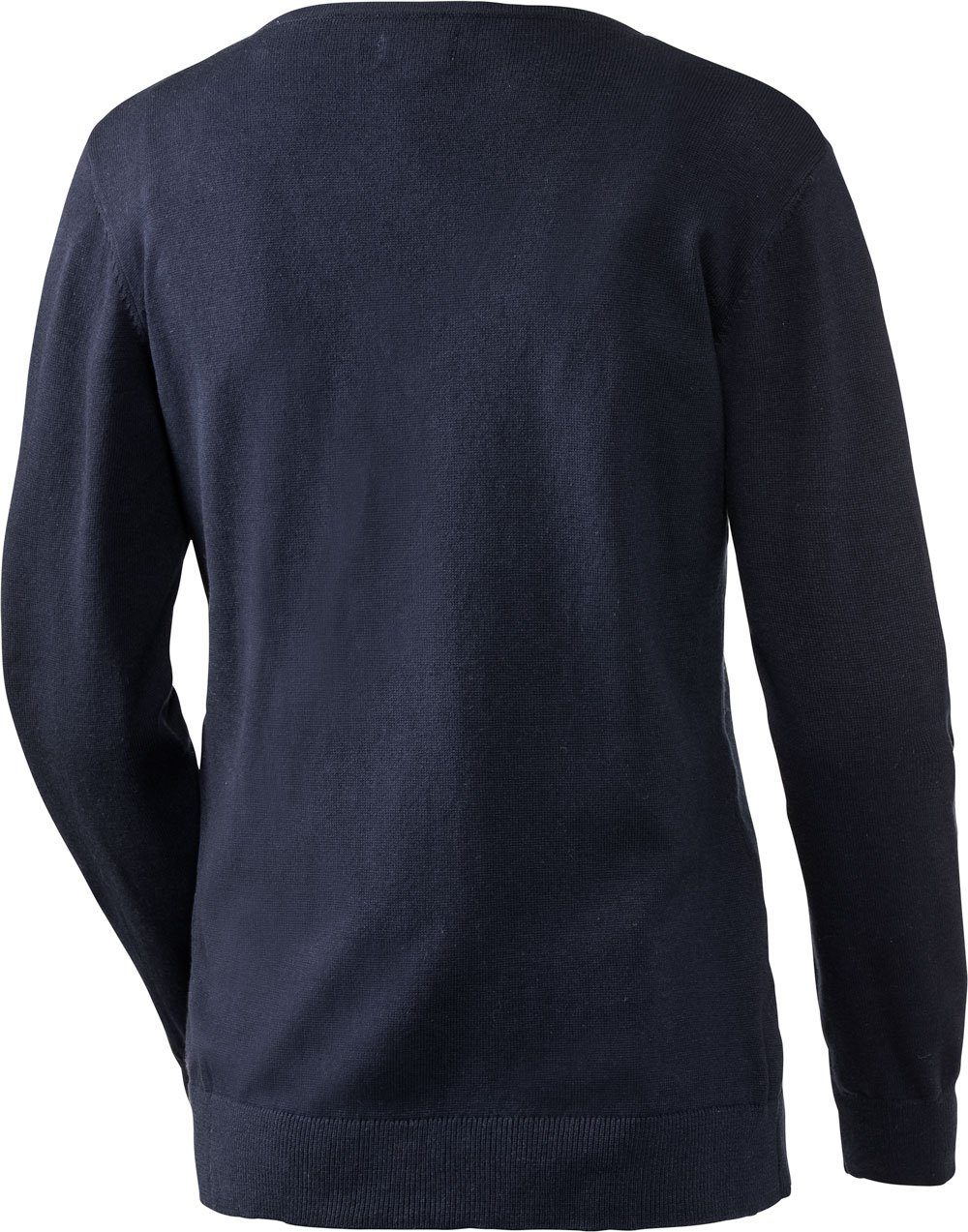 U.S. Polo Assn V-Ausschnitt-Pullover aus weichem Baumwollmix-Strick und leicht tailliert