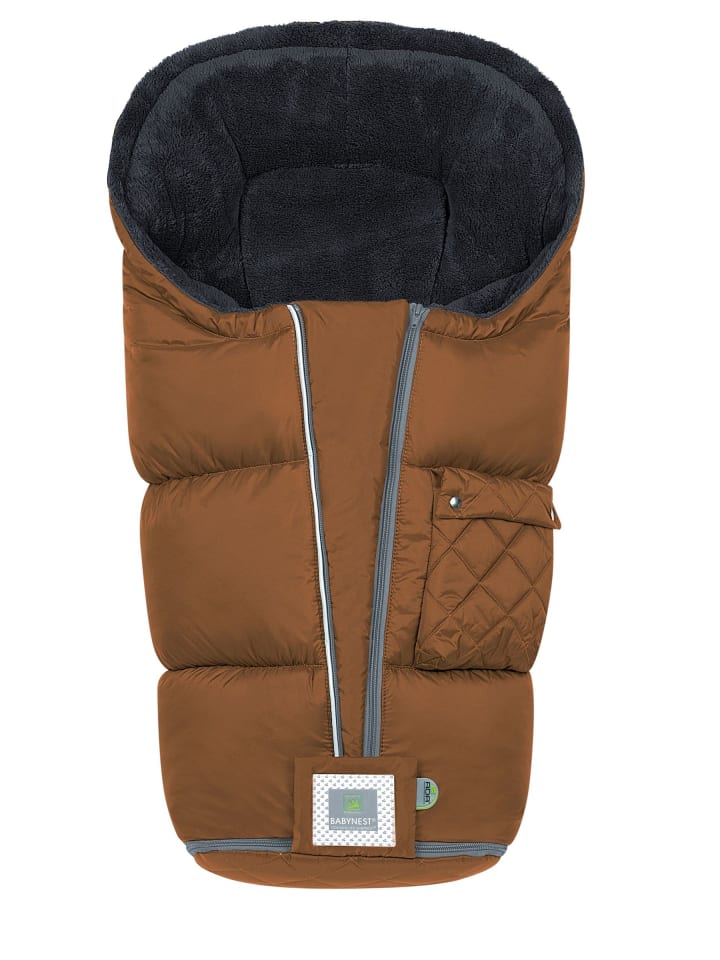 Kinderhaus Blaubär Odenwälder Fußsack Gino-cs TOP in Creamy Caramel günstig kaufen onesize