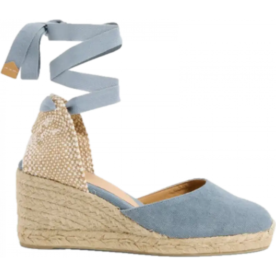 CASTAÑER - Espadrilles CARINA Canvas - blau