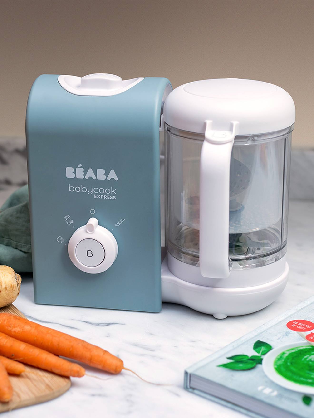 Babycook Express BEABA gris velours