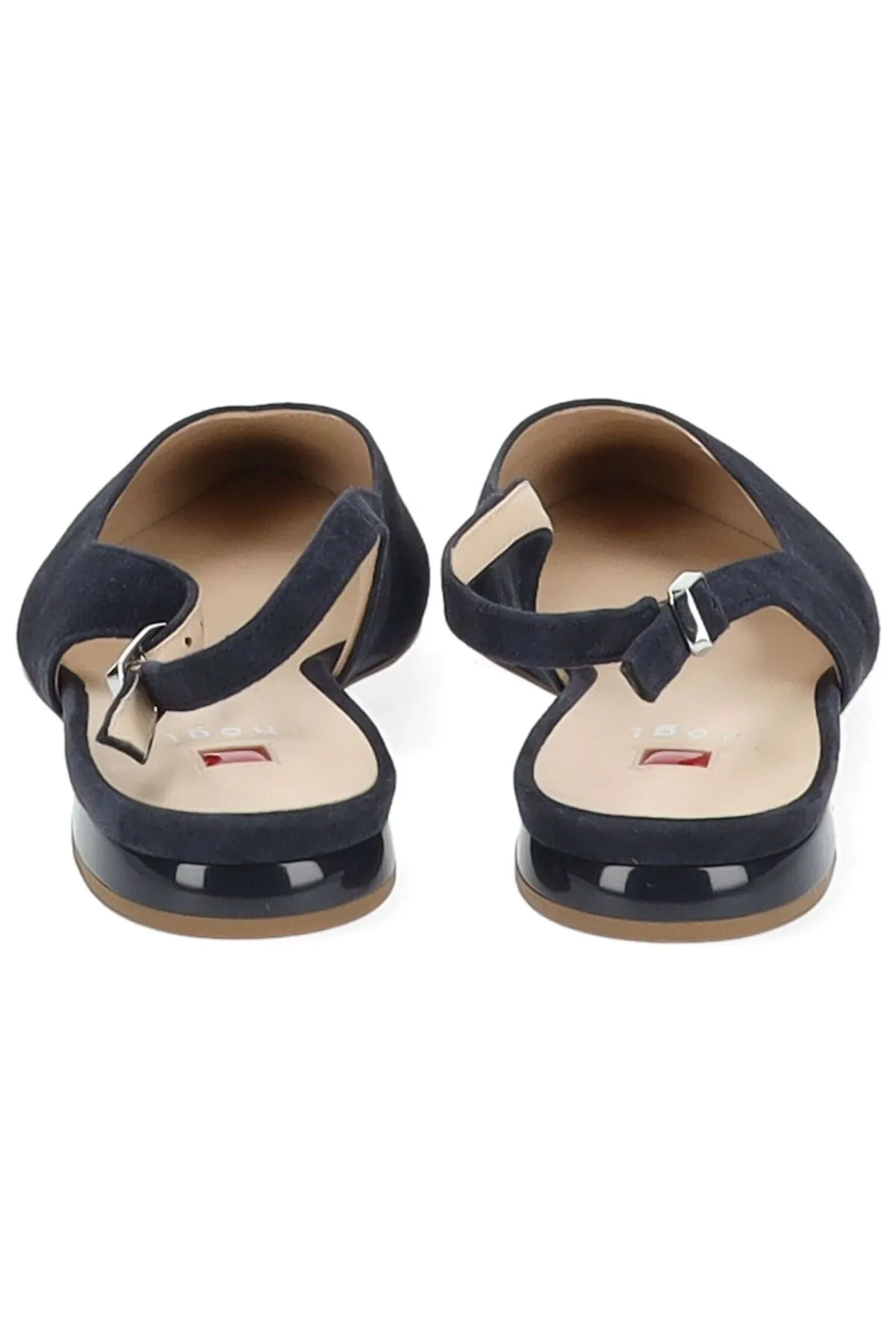 HÖGL  Ballerina - Blau - Blockabsatz