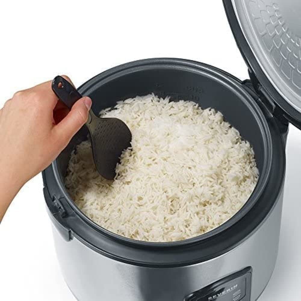 JUNG Reiskocher Reisgarer 3in1, Reistopf alle Reisarten, Reiskocher elektrisch 1,2L, 400 W, Dampfgarer, Cooker, Steamer, Dämpfer, Risottokocher, Gemüsegarer