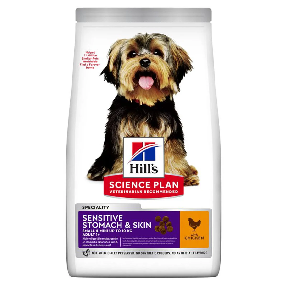 Hill's Science Plan Sensitive Stomach&Skin Small 1,5kg