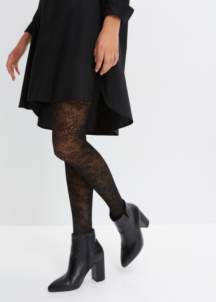Strumpfhose aus Spitze