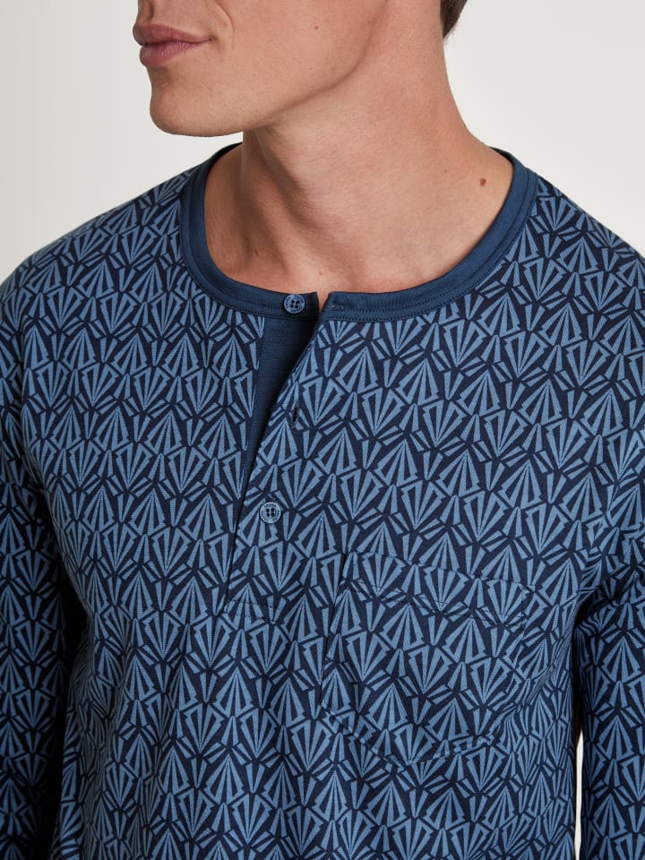 Calida Pyjama in coronet blue günstig kaufen