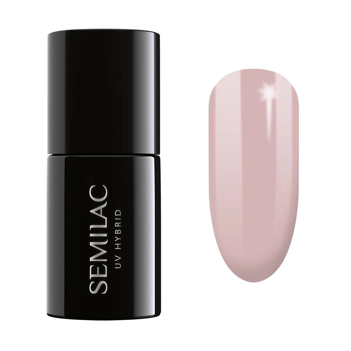 Semilac UV Hybrid Υβριδικό Βερνίκι Νυχιών, 135 Frappe