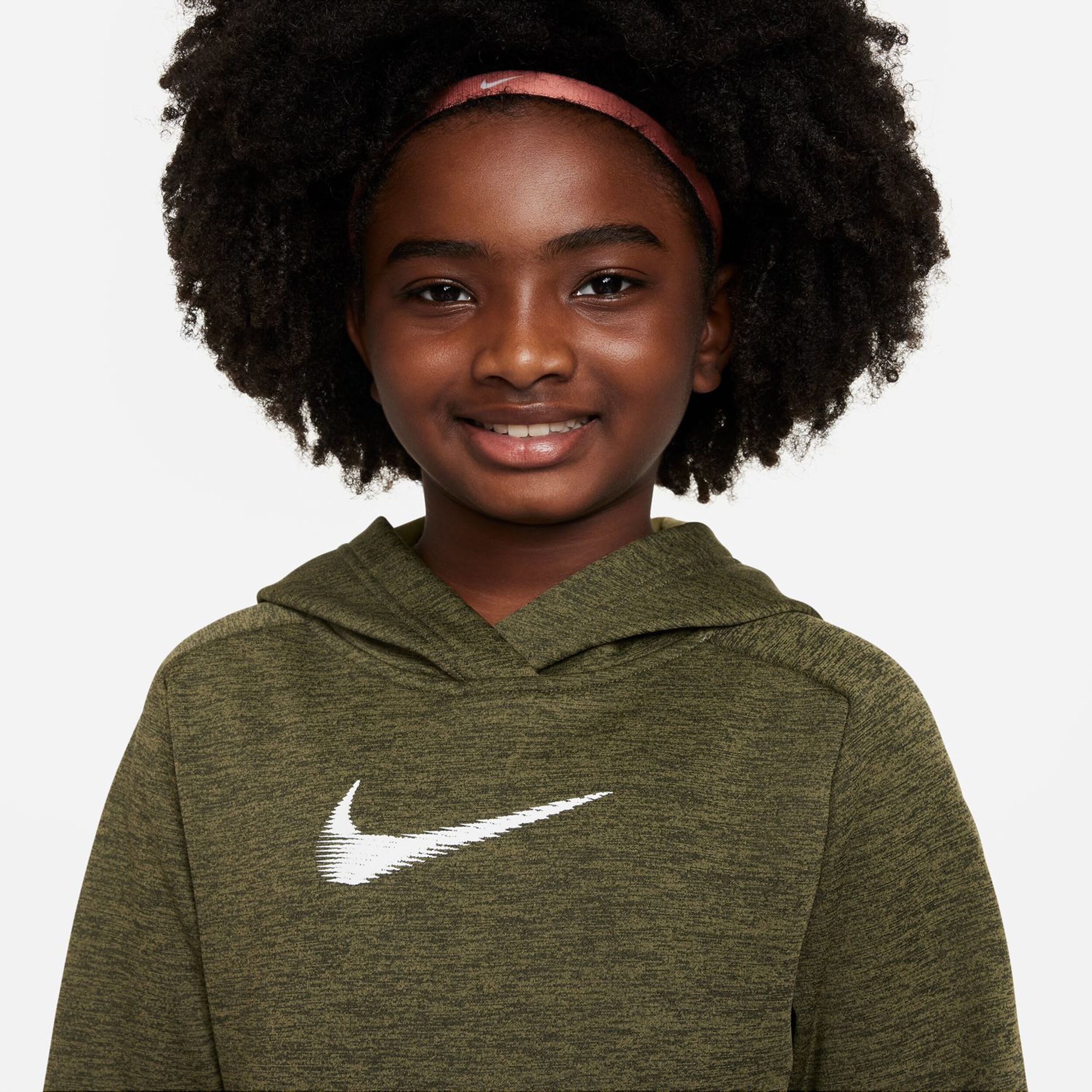 Therma-Fit Hoody Kinder - Oliv
