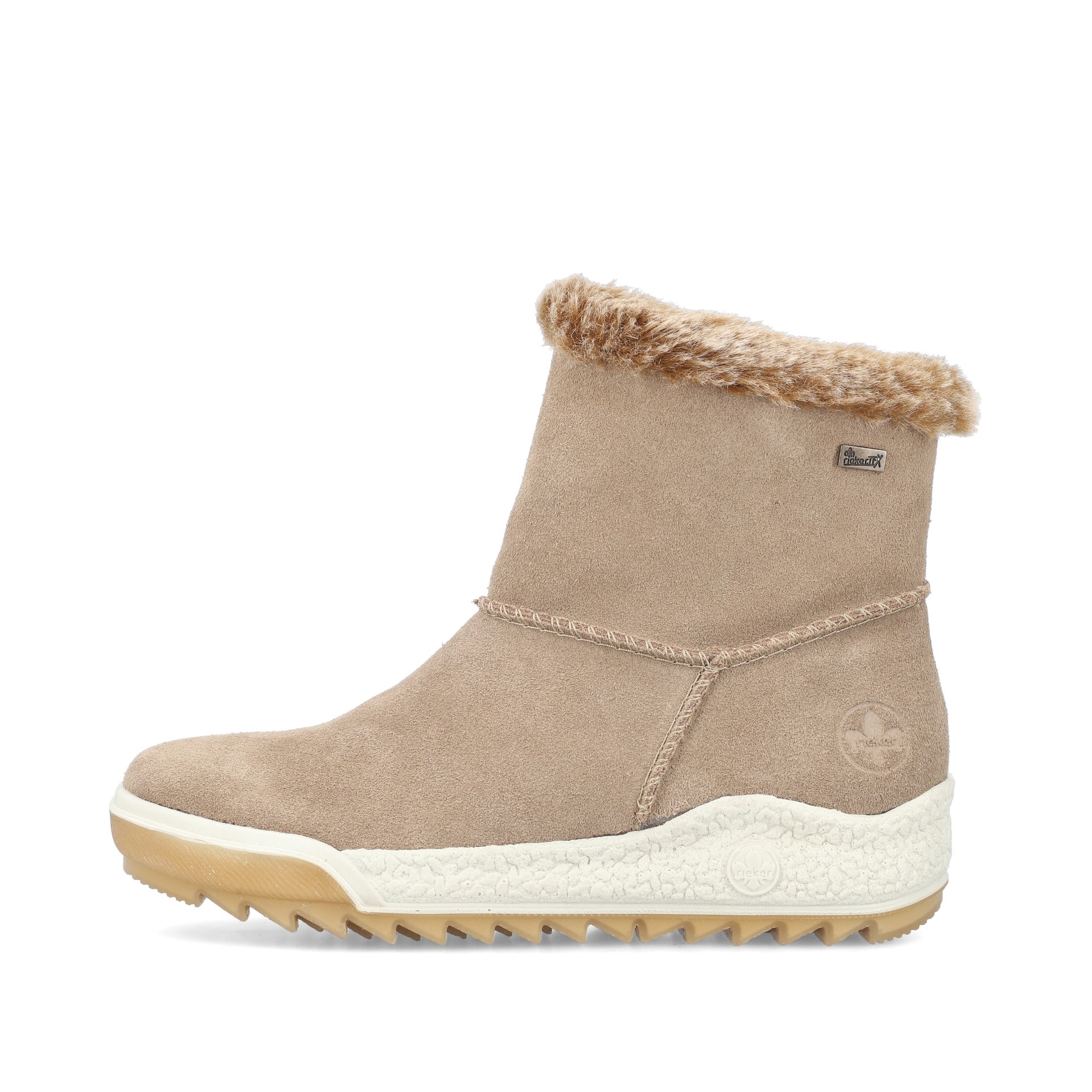 Rieker Damen Kurzstiefel champagner