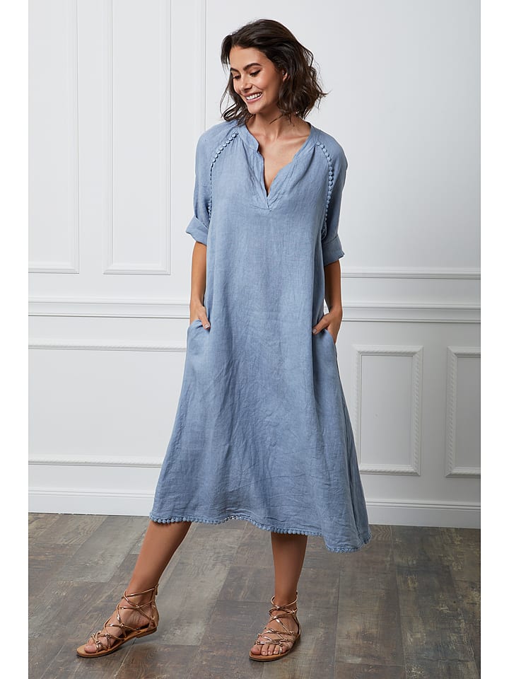 Joséfine Leinen-Kleid 