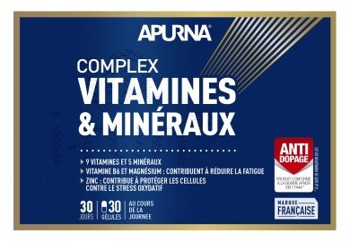 Apurna Complex Vitamines et Minéraux - 30 gélules