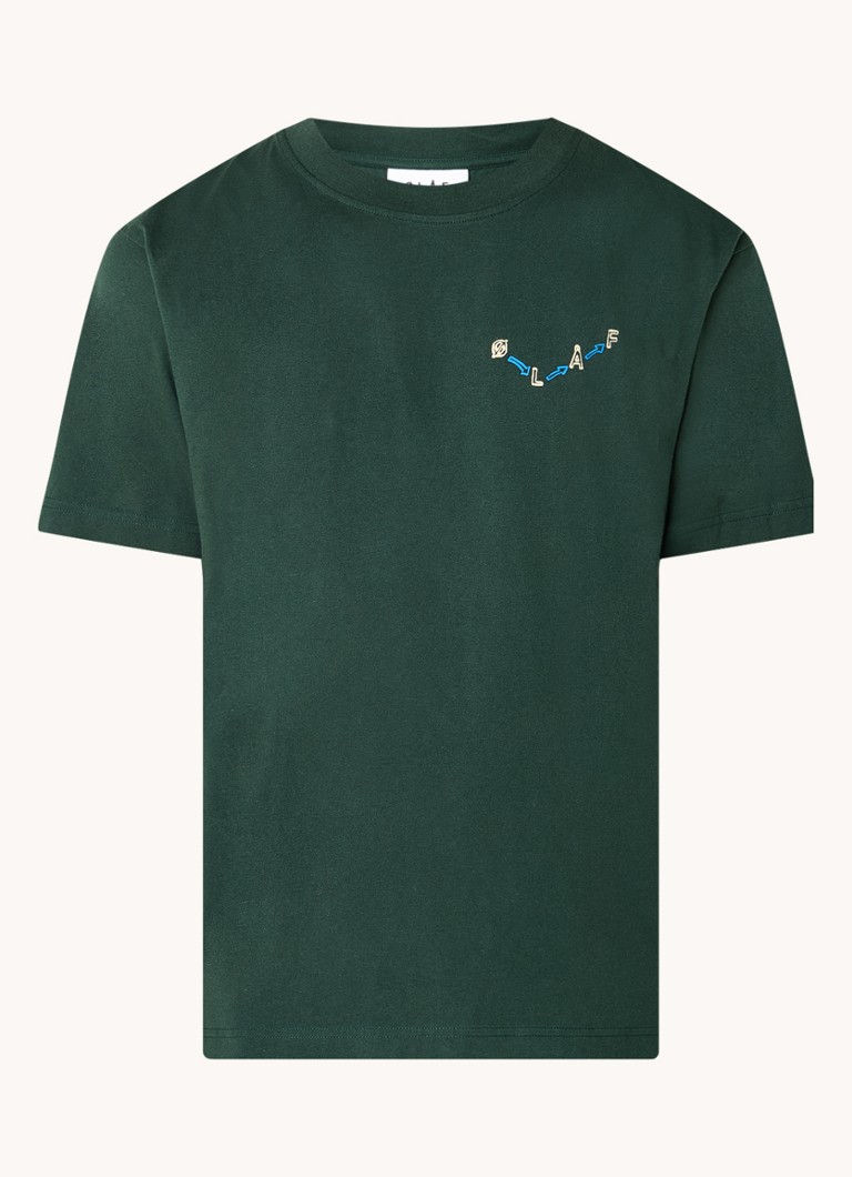 T-shirt OLAF con logo e stampa sul retro