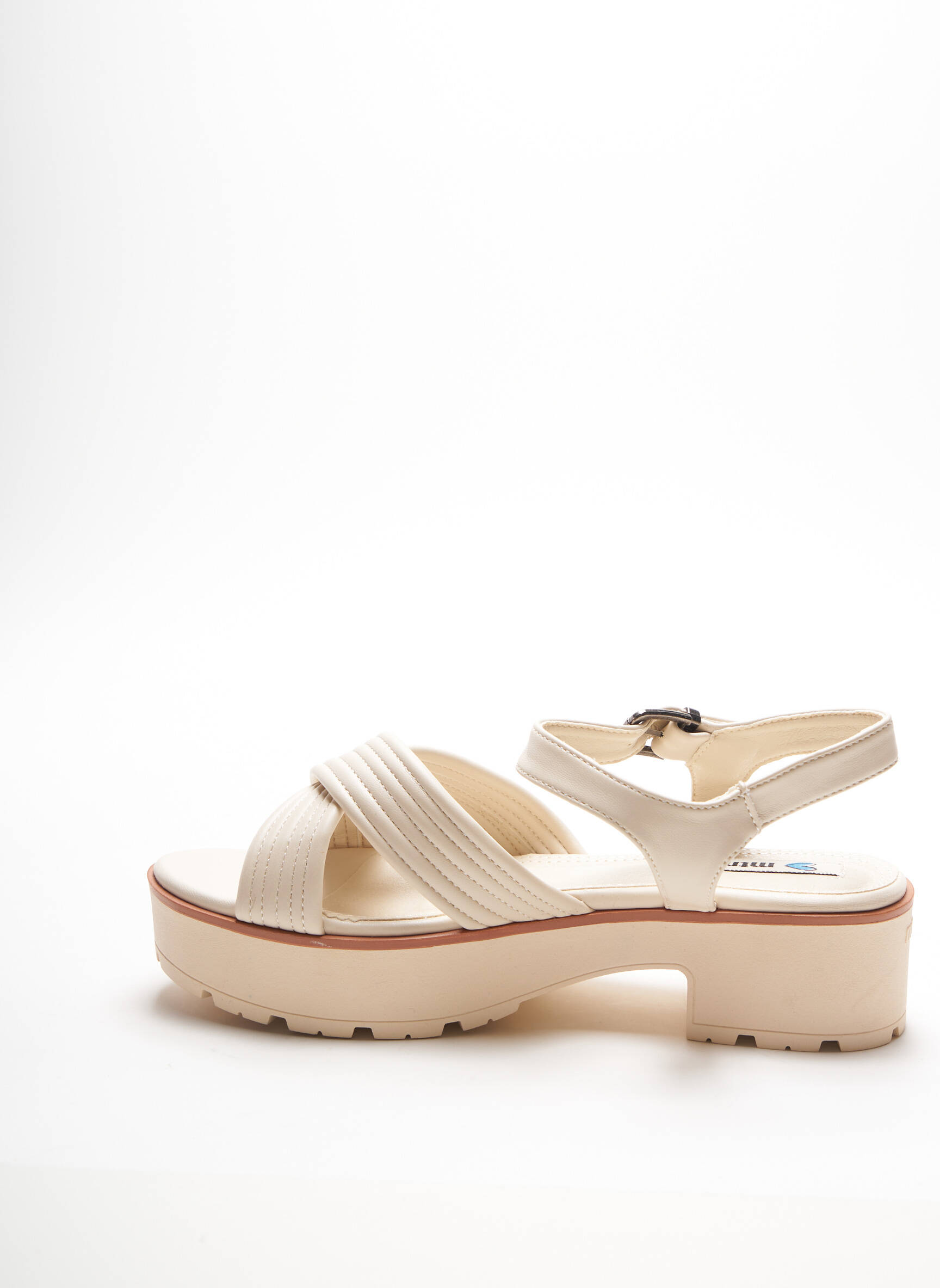 Mtng Sandales Nu Pieds Femme couleur beige