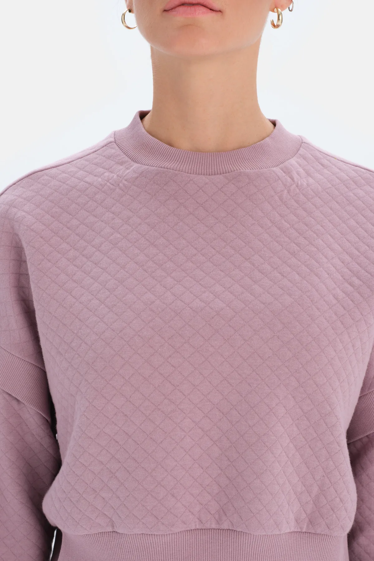 Dagi  Sport-Sweatshirt - Lila - Regular Fit