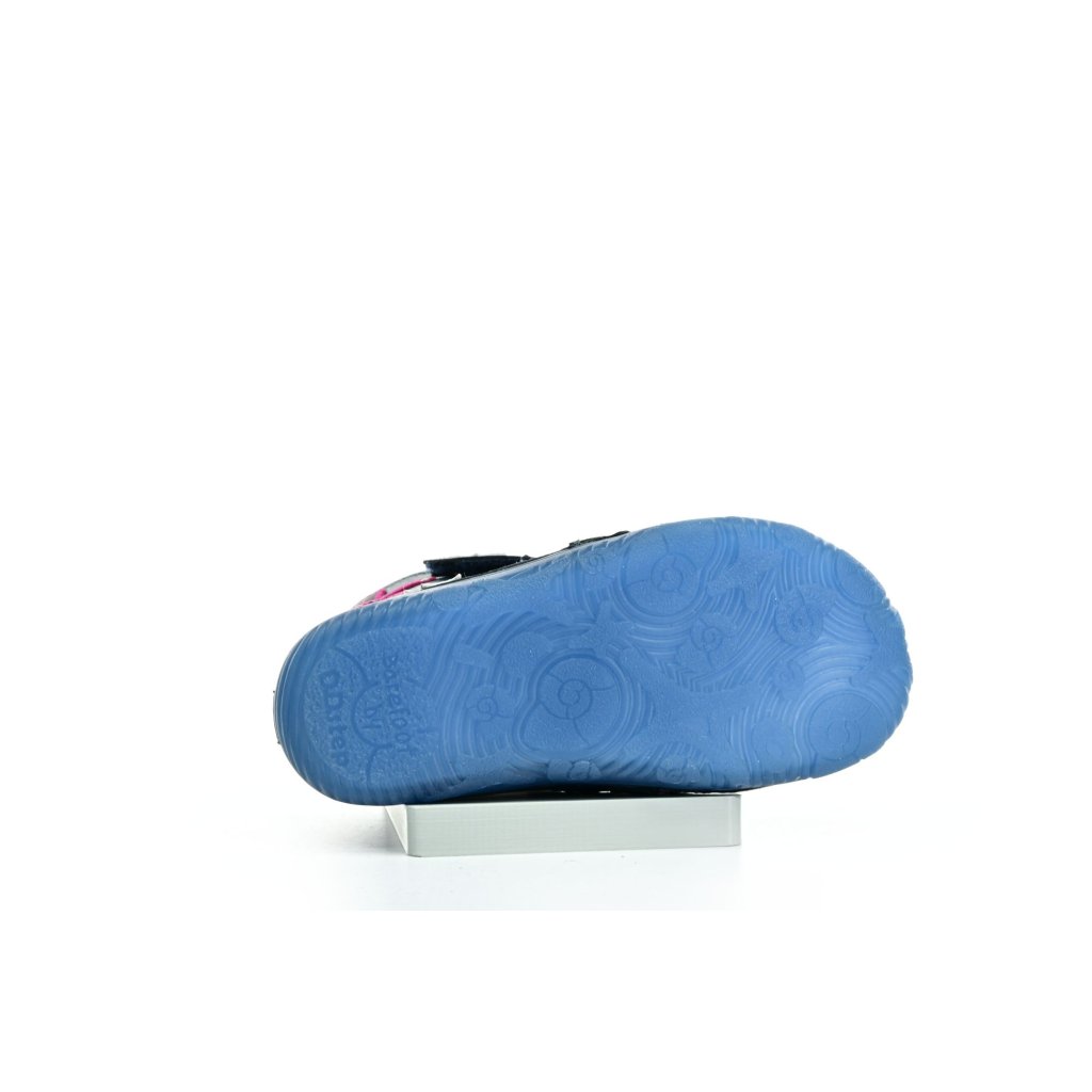 D.D.Step W073-42766 Royal Blue Winterbarfußschuhe