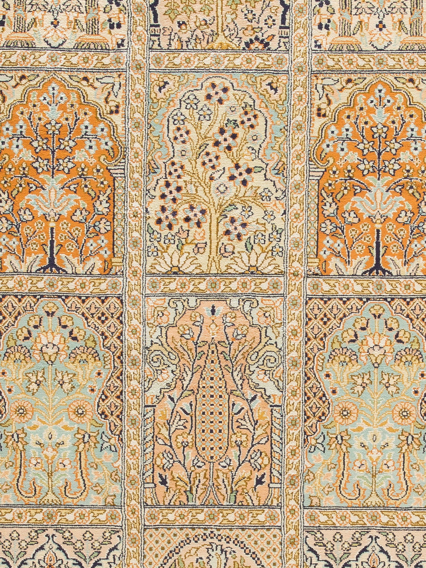 Kaschmir Seide 18/18 ca. 213 x 318 cm, Unikat / Einzelstück