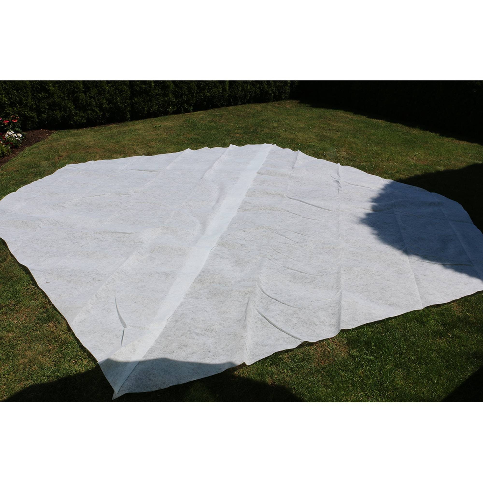 Waterman Pool-Bodenschutzfliese Bodenschutzvlies für Becken 400cm, Komplett-Set