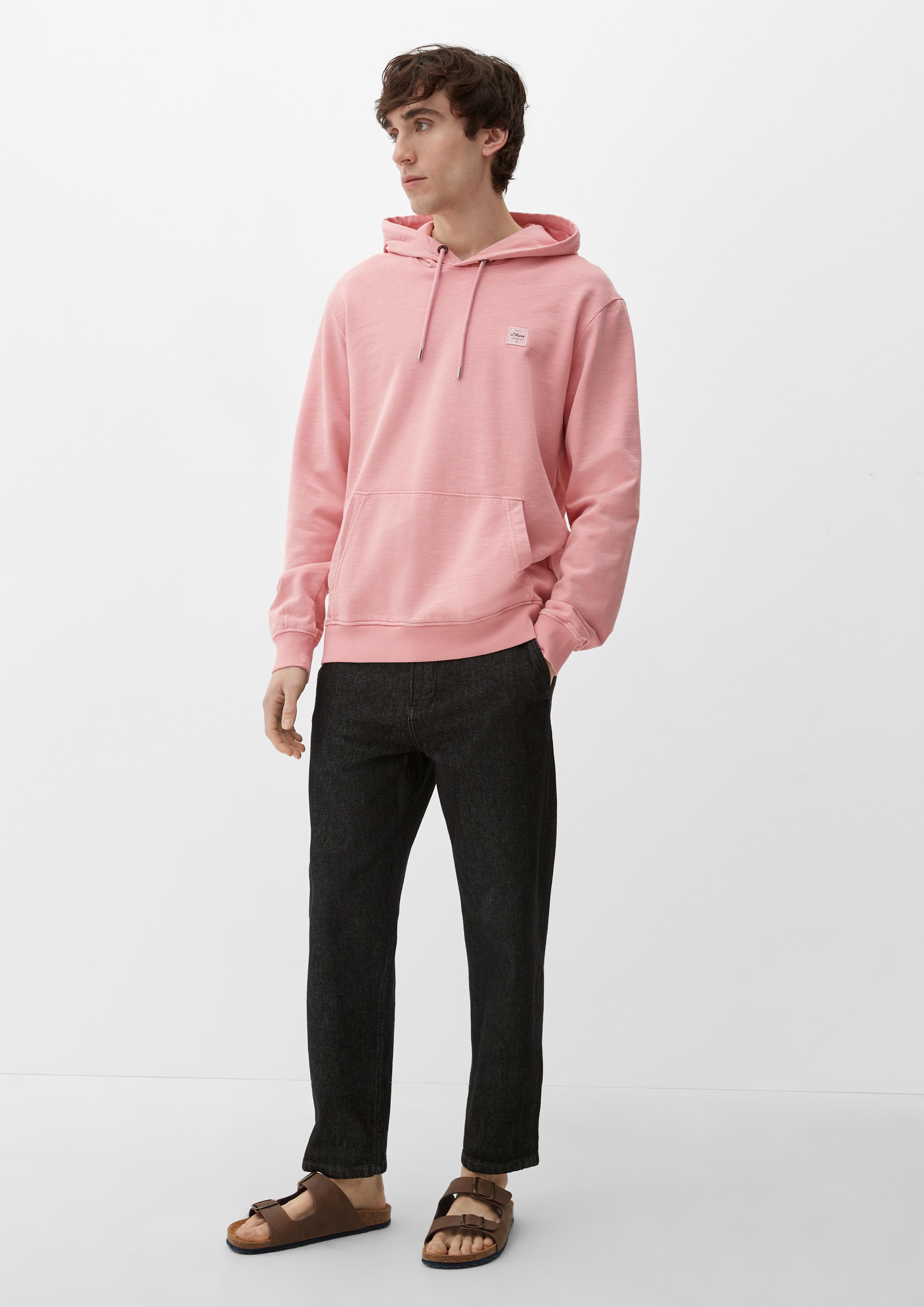Kapuzenpullover im Garment Dye  2129843-4163