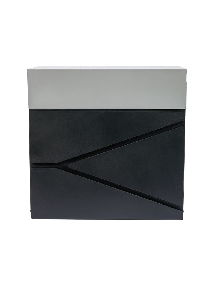 axentia Briefkasten, Karbonstahl, ca. 37x37x11cm günstig kaufen onesize
